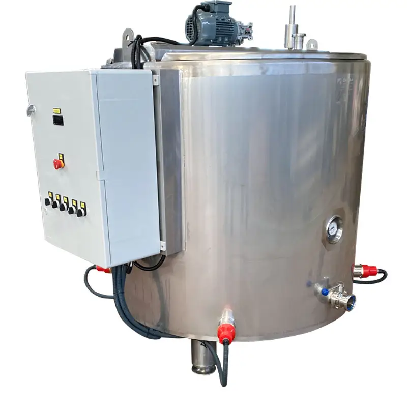 Süt Pişirme Tankı 1 Ton