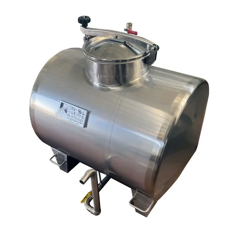 Süt Nakil Tankı 200 Litre İzoleli