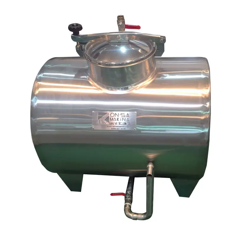 Süt Nakil Tankı 200 Litre İzoleli