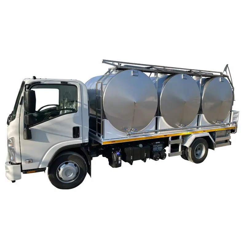 Rezervoare pentru transportul laptelui cu camioane