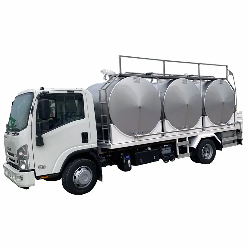 Rezervoare pentru transportul laptelui cu camioane