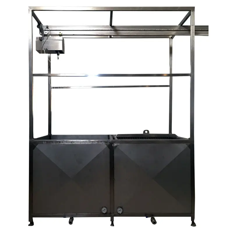 Instalație pentru spălarea formelor de brânză Kashar