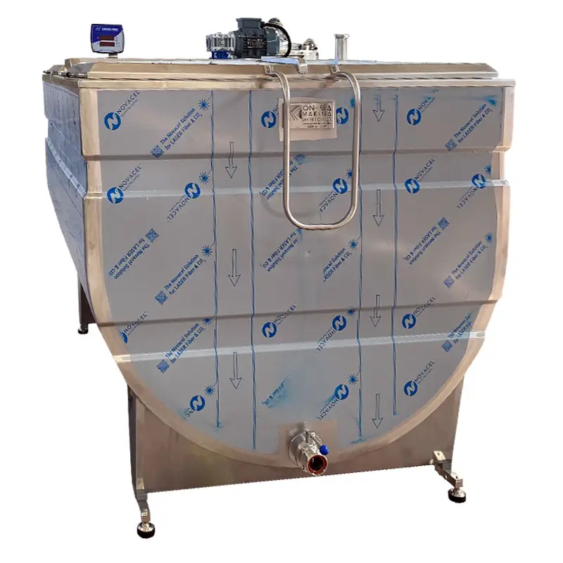 Süt Soğutma Tankı Kayık Tipi 3 Tonluk