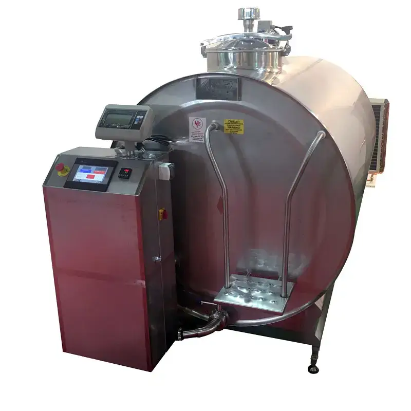 Süt Soğutma Tankı Otomatik Yıkama Sistemli