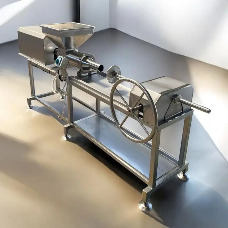 Cheese Drum Press Filling Machine