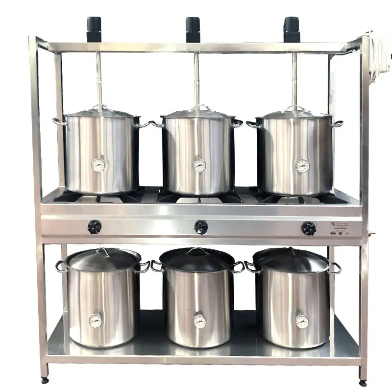 Полуавтоматическая машина для сливки